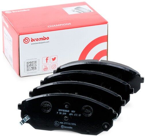 BREMBO P 30 019 Brake pad set