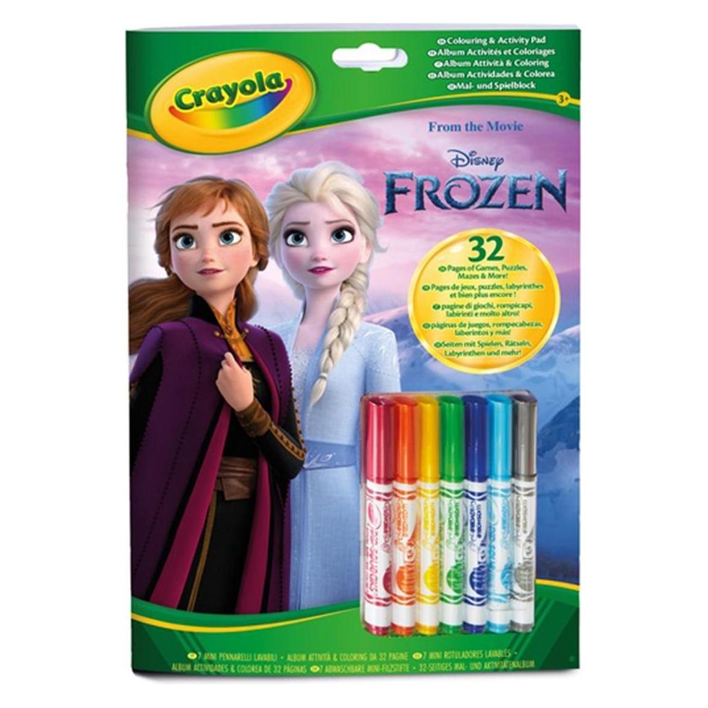 Crayola Mal- und Aktivitätenbuch Disney Frozen (04-5900-E-001)