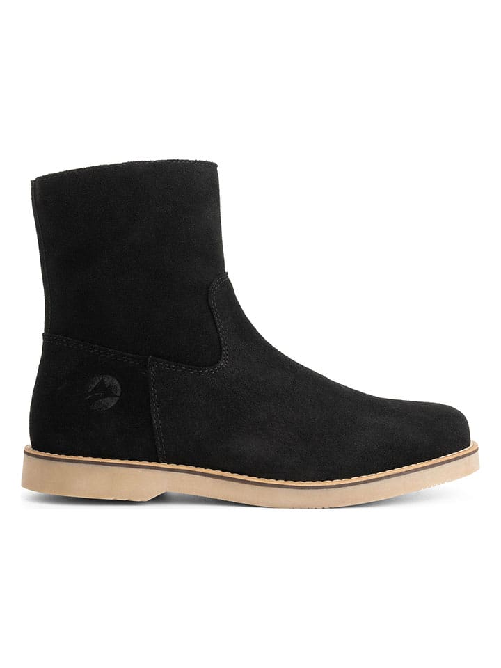 TRAVELIN' Leder-Boots "Cahors" in Schwarz - 37