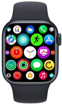 Everyday Crate W17 Pro Max Bluetooth Smart Watch 1.9 Inch HD Smartwatch With Calling Health Tracking And Message Alerts black