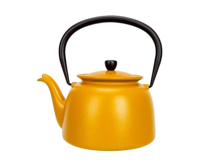 Théière en Fonte, jaune, 0,92 l