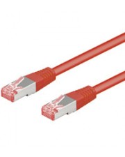 Goobay CAT 6-100 SSTP PIMF Red 1m 1 m RJ-45 Rot Kabel Netzwerk 6 SFTP 1 m (68278)