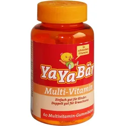 Yayabär Kindervitamine Fruchtgummis 60 ST