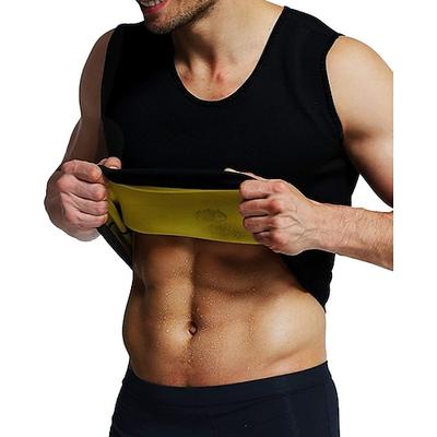 Herren Muskelkörpergewichtstraining Muskelaufbau Kontrolliert das Schwitzen Schweißweste Schweißformer Saunaweste Zum Fitnesstraining Sport und Fitness