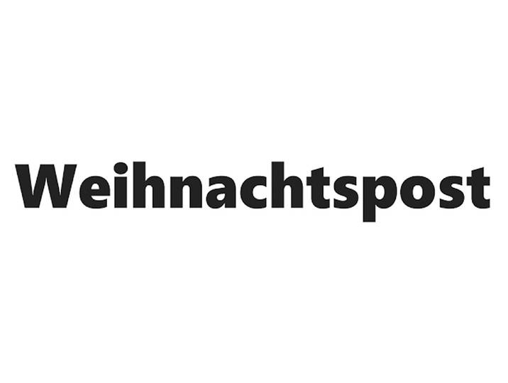 Rayher Statement-Stempel Weihnachtspost Grau 1 × 5 cm