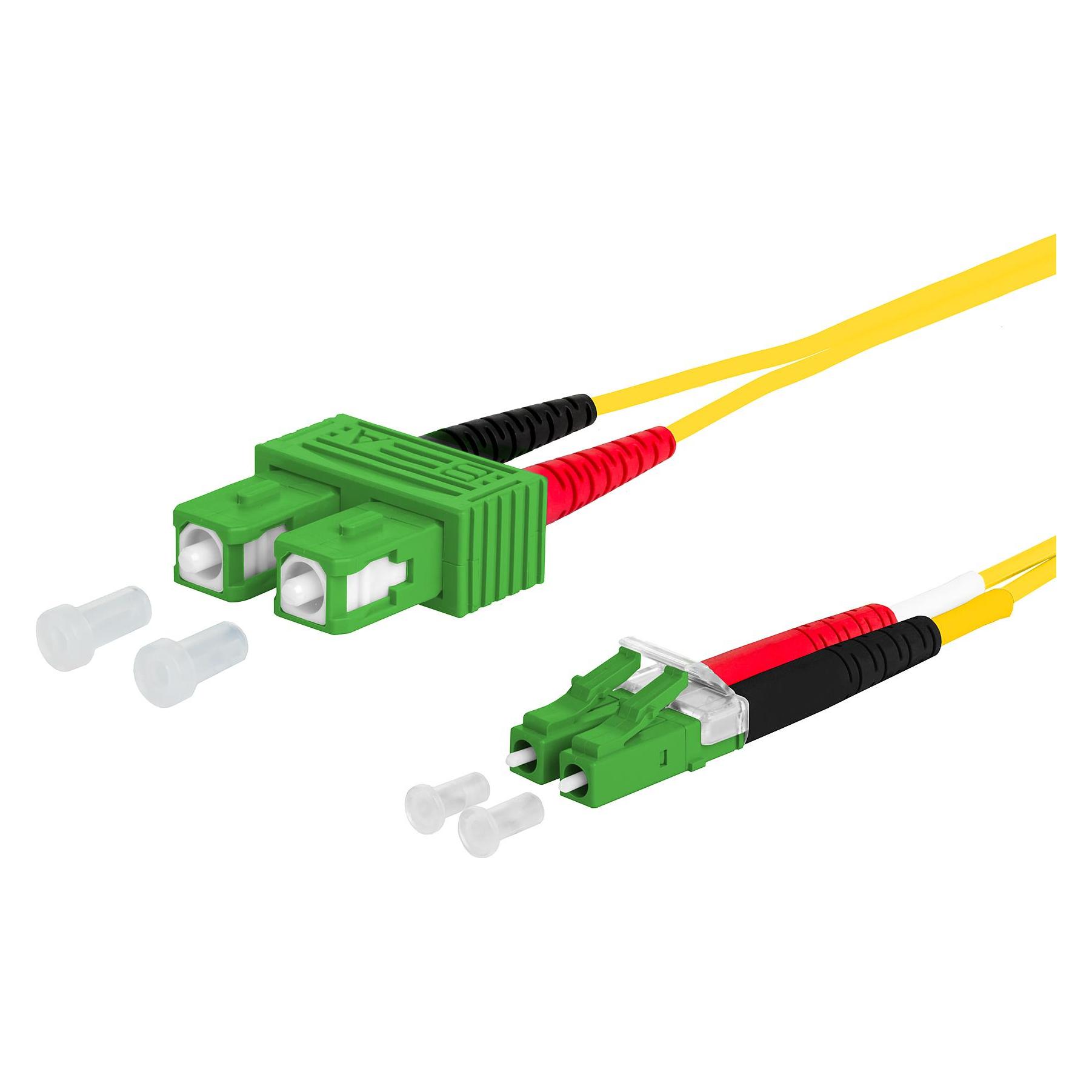Metz Connect LWL-Patchkabel Singlemode OS2 (0.50 m) (151P1EAJA05E)