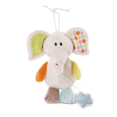 Spieluhr Elefant Dundi 18cm an Header Karte