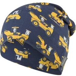 STERNTALER Beanie Baustelle, Größe 55 in Blau Blau