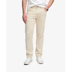 Superdry für Herren. M7010887A Vintage Slim Straight beige Jeans (34/32), Lässig, Baumwolle