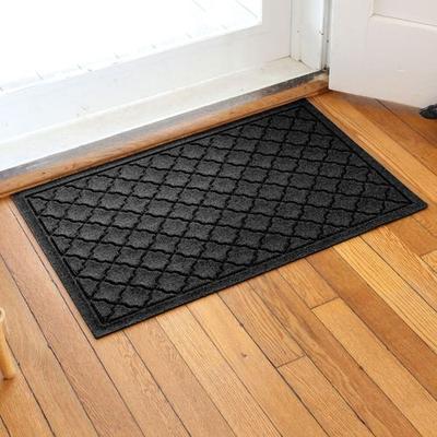 Bungalow Dba Matterly Cordova Doormat 35 x 23, 35 x 23, Charcoal