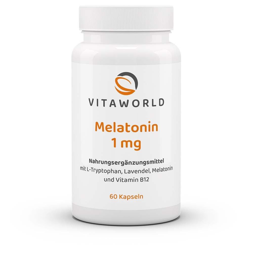 Melatonin Kapseln 1 mg 60 St