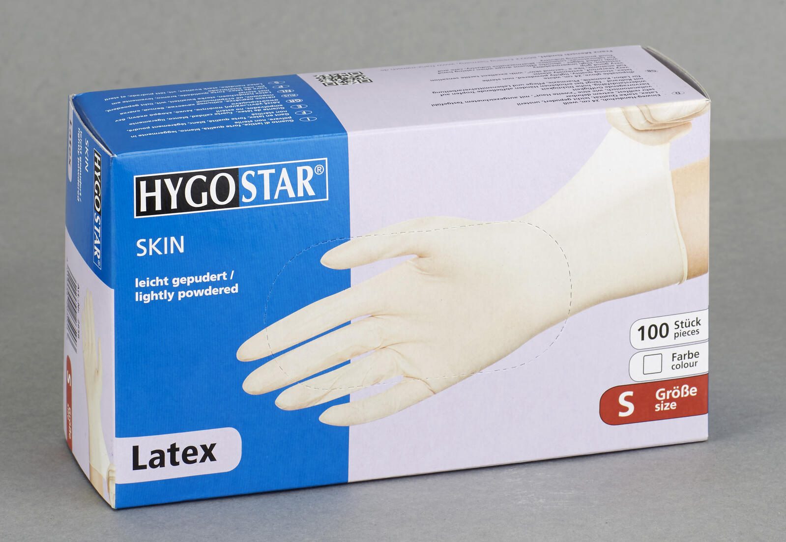 HYGOSTAR Einmalhandschuhe SKIN S weiß 2656