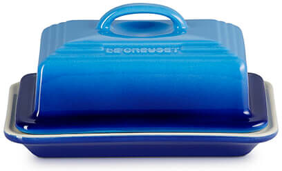 Le Creuset Azure Stoneware Butter Dish