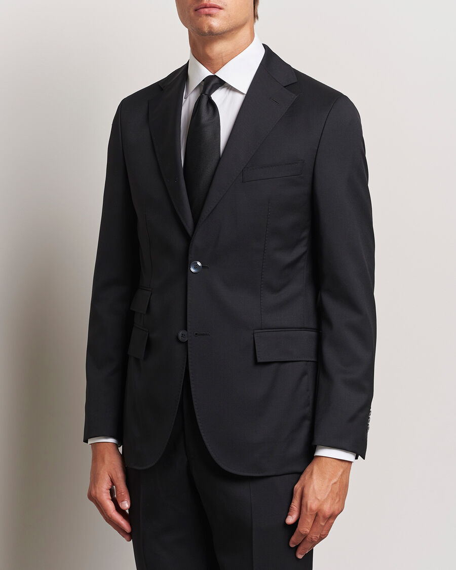 Morris Prestige Blazer Black men 46 Sort