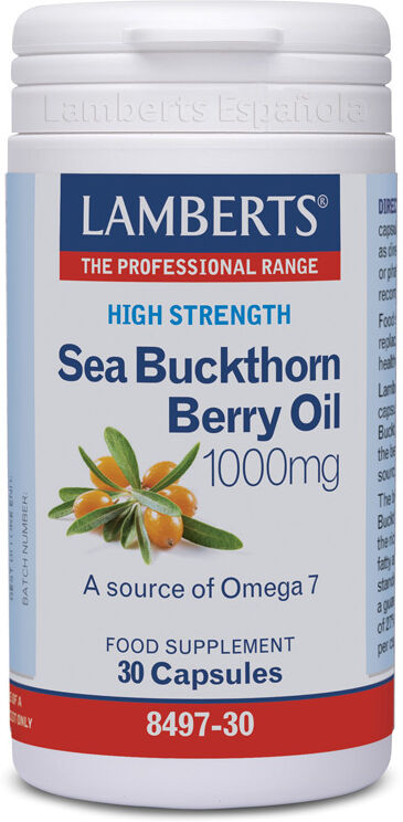 Lamberts Sea Buckthorn Fruit Oil 1000 mg 30 Capsules 65 gr
