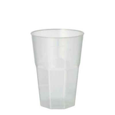 Papstar Mehrwegbecher 0,3 l – unzerbrechlich, PP, Ø 8×H 11 cm, spülmaschinengeeignet, 30er‑Set