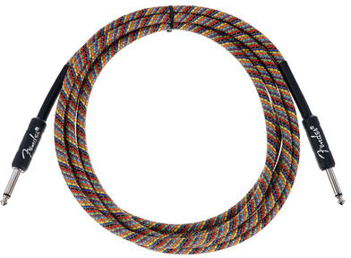 Fender FV Series Cable Cotton Rainbow Regenbogen