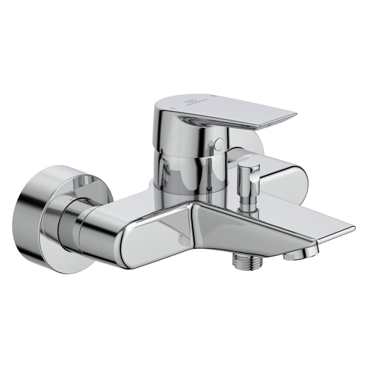 Ideal Standard Badewannenarmatur mit Einhebelmischer Tesi chrom glnzend A6695AA (A6695AA)