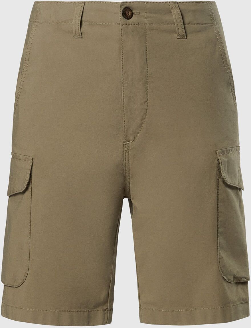 North Sails Cargo-Shorts America aus Popeline Deep green 33