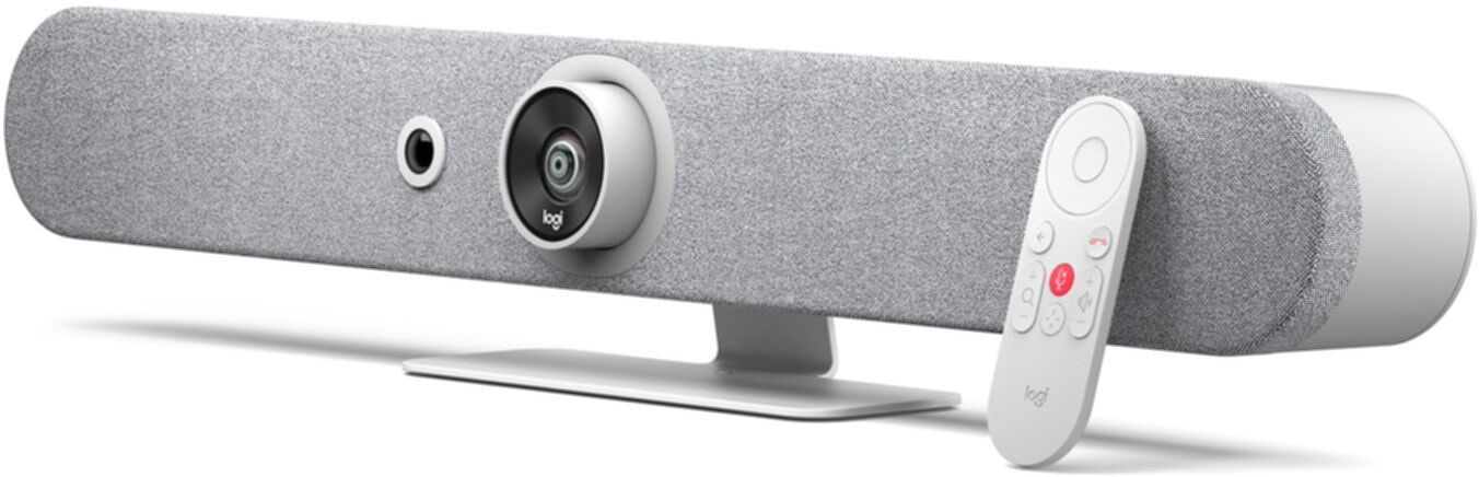 Logitech Webcam "Rally Bar Mini", grau (beige), B:20,5cm H:20cm T:80,5cm, Camcorder, Webcam