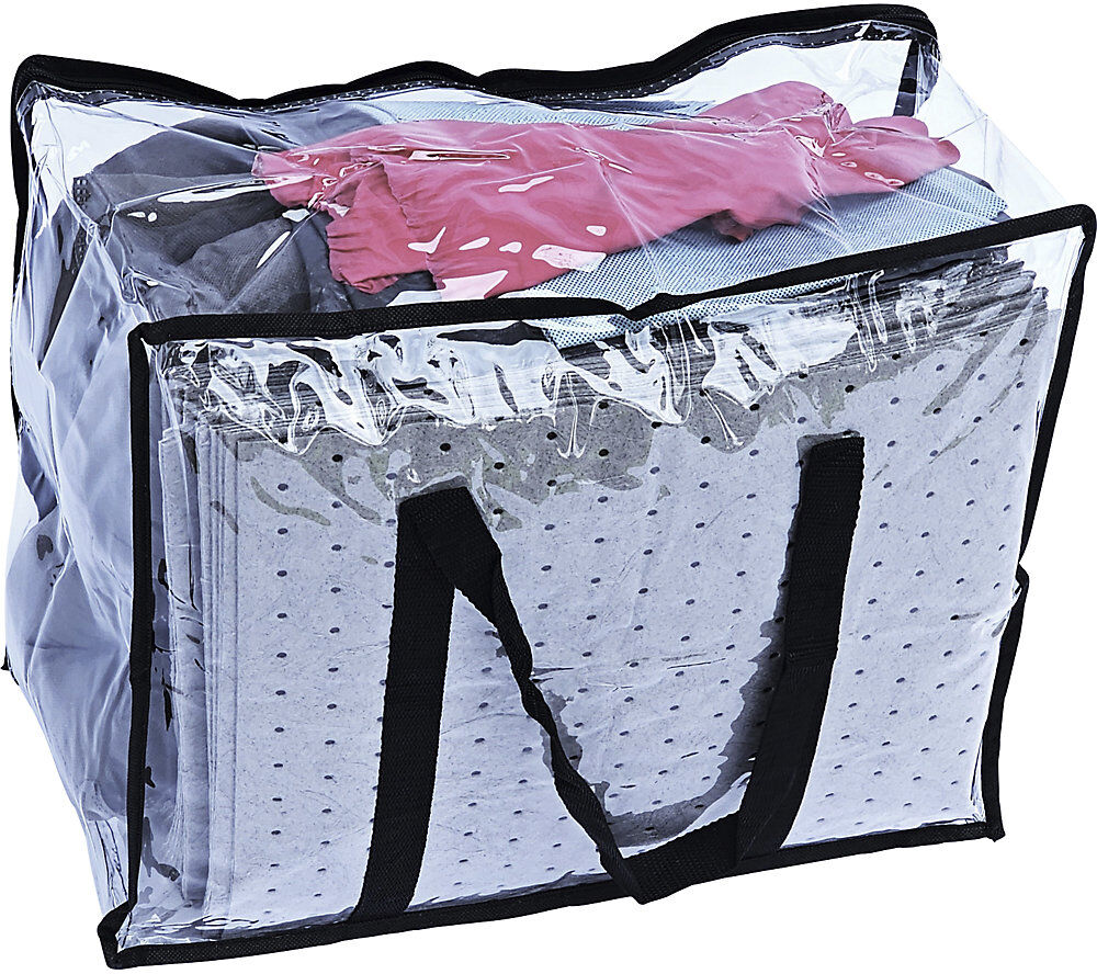 Leckage-Notfallset in Tragetasche, Bindung 50 l, Ausführung universal, grau eurokraft basic