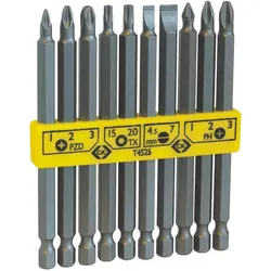 C.K Magma, Bits, Bit-Set 10teilig T4525 Schlitz
