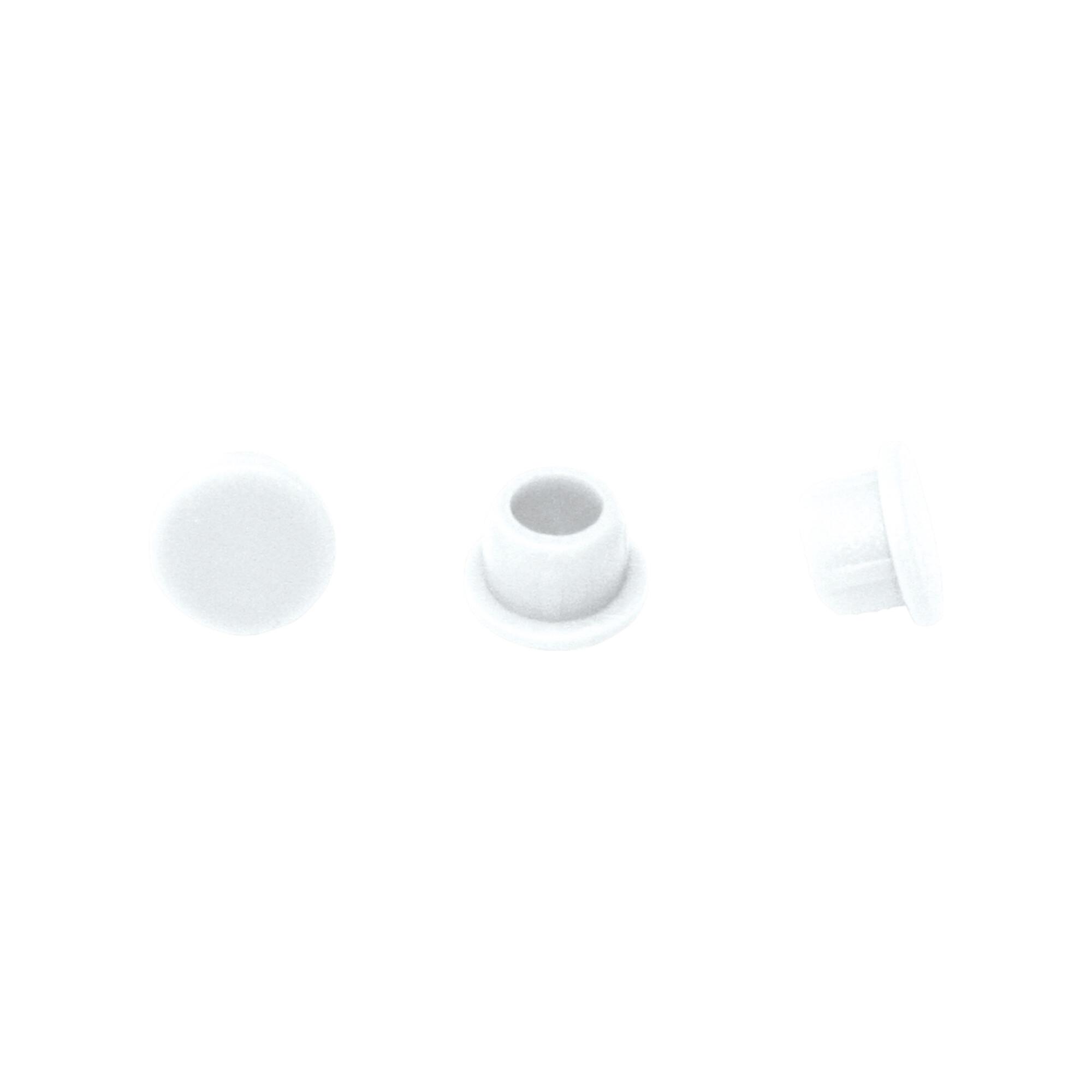 Lamello Clamex Abdeckkappen weiß Ø6 mm RAL 9010 für Clamex P, 335280)