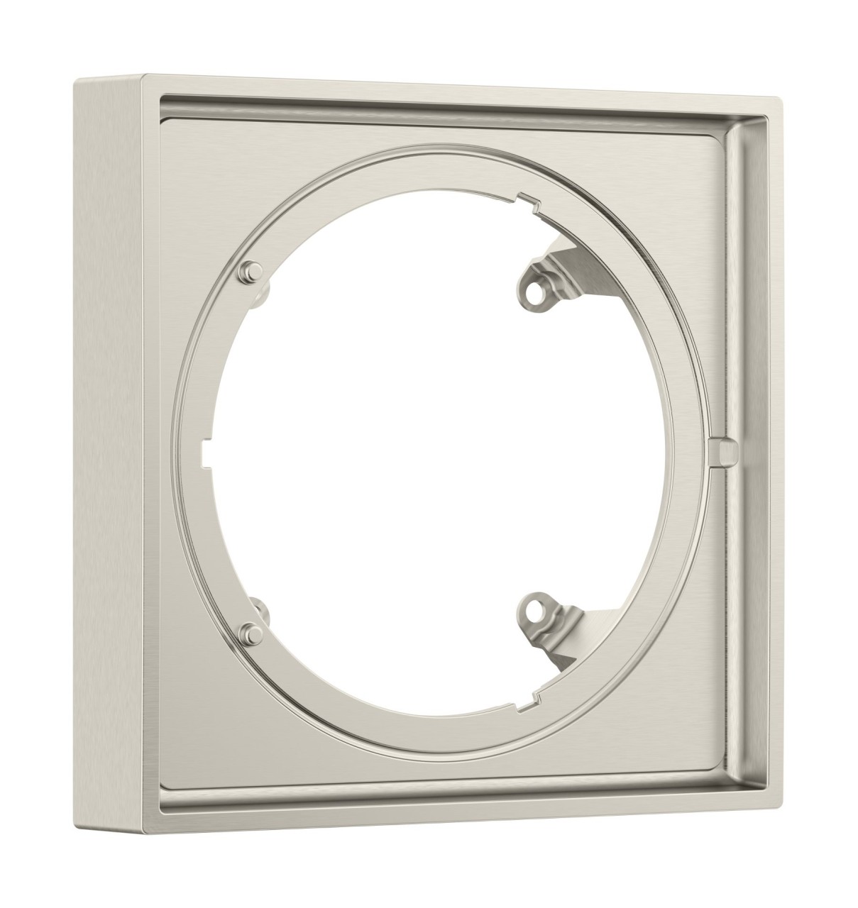 Hansgrohe Verlängerungsrosette AXOR ShowerSelect ID eckig 22 mm edelstahl optik, 13645800 13645800