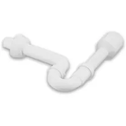 Siphon für Urinal, Ausgussbecken, verschiedene Größen (Ausführung: Siphon für Urinal Ausgussbecken DN 50x50mm Länge Abgangsrohr 240mm)