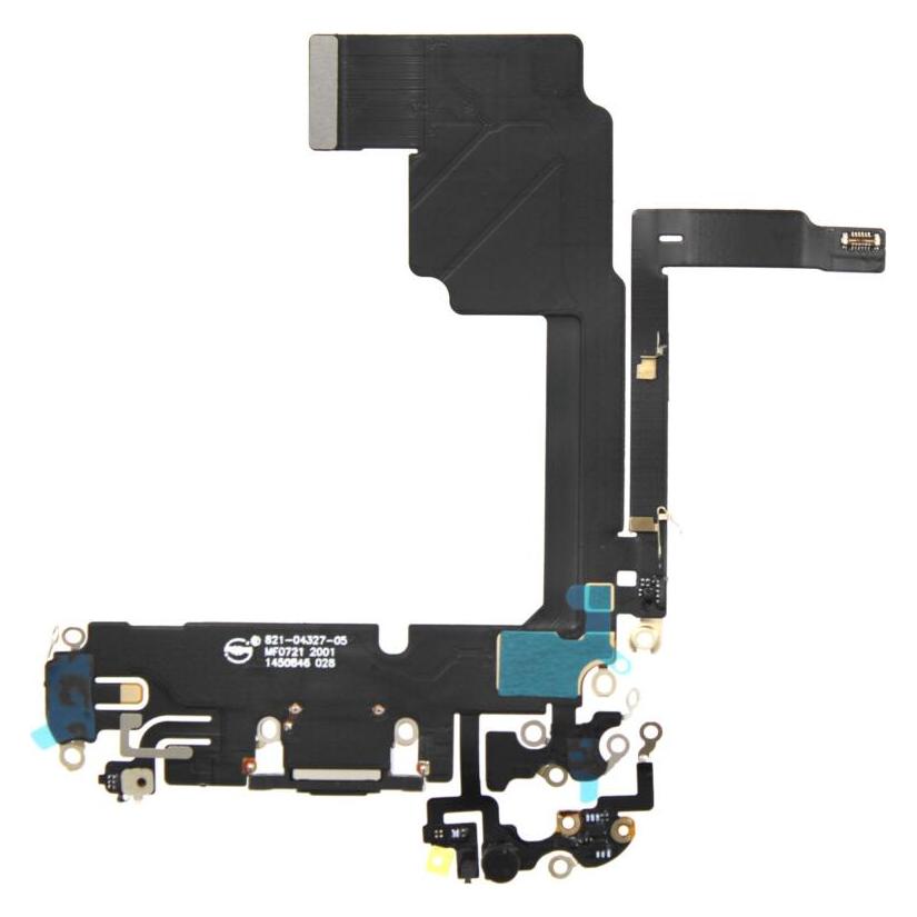 OEM Ladeanschluss Flex für iPhone 15 Pro, schwarzes titanium (Apple iPhone 15 Pro) (41401087)