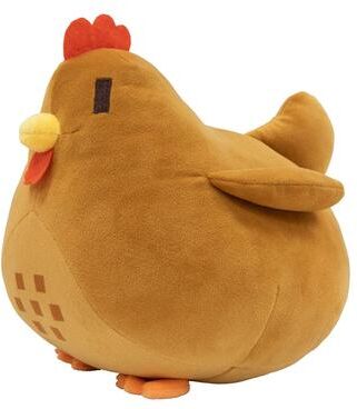Smart Shopping Spot Colorful Chicken Plush, Cartoon Pillow Toy, Birthday Gift For Kids, Christmas Plush Animal brown