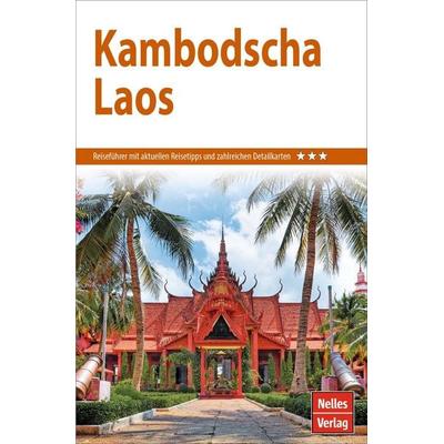 Reiseführer Kambodscha Laos, Taschenbuch von Nelles Verlag, KOMPASS Freytag & Berndt, 978-3-86574-808-9