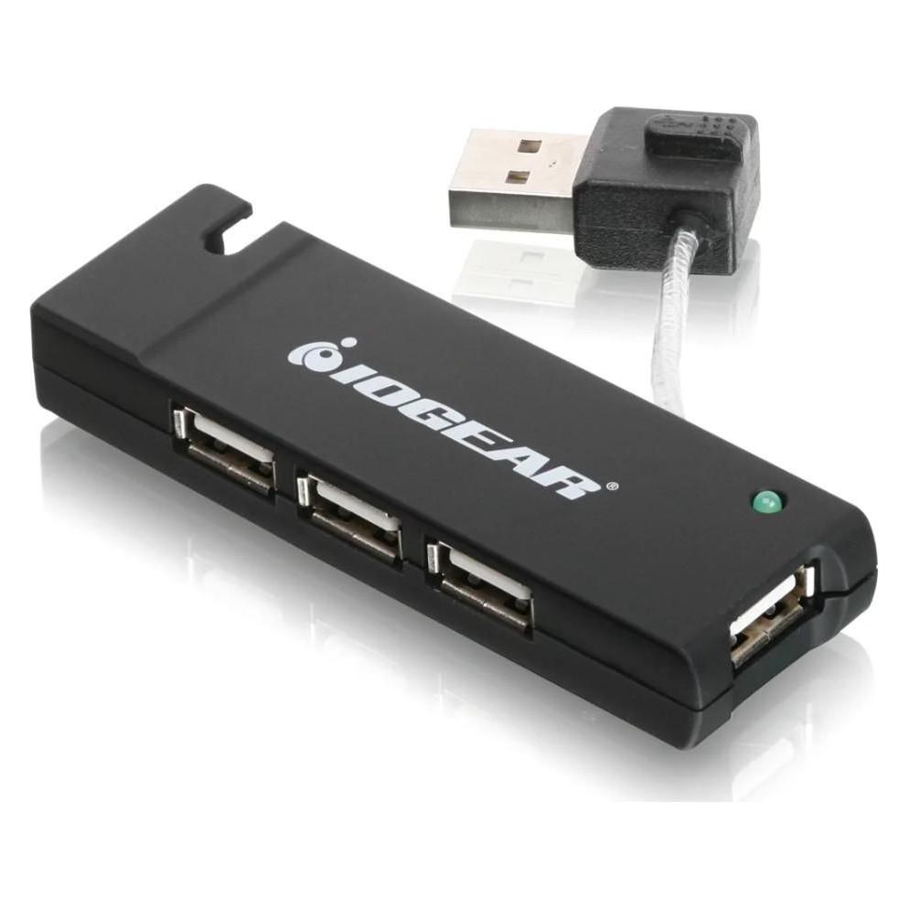 Iogear 4 Port USB 2.0 Hub (USB-A, 4 Ports) (GUH285W6)