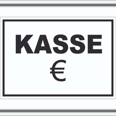 HB-Druck Kasse Aufkleber A1 (594x841mm)