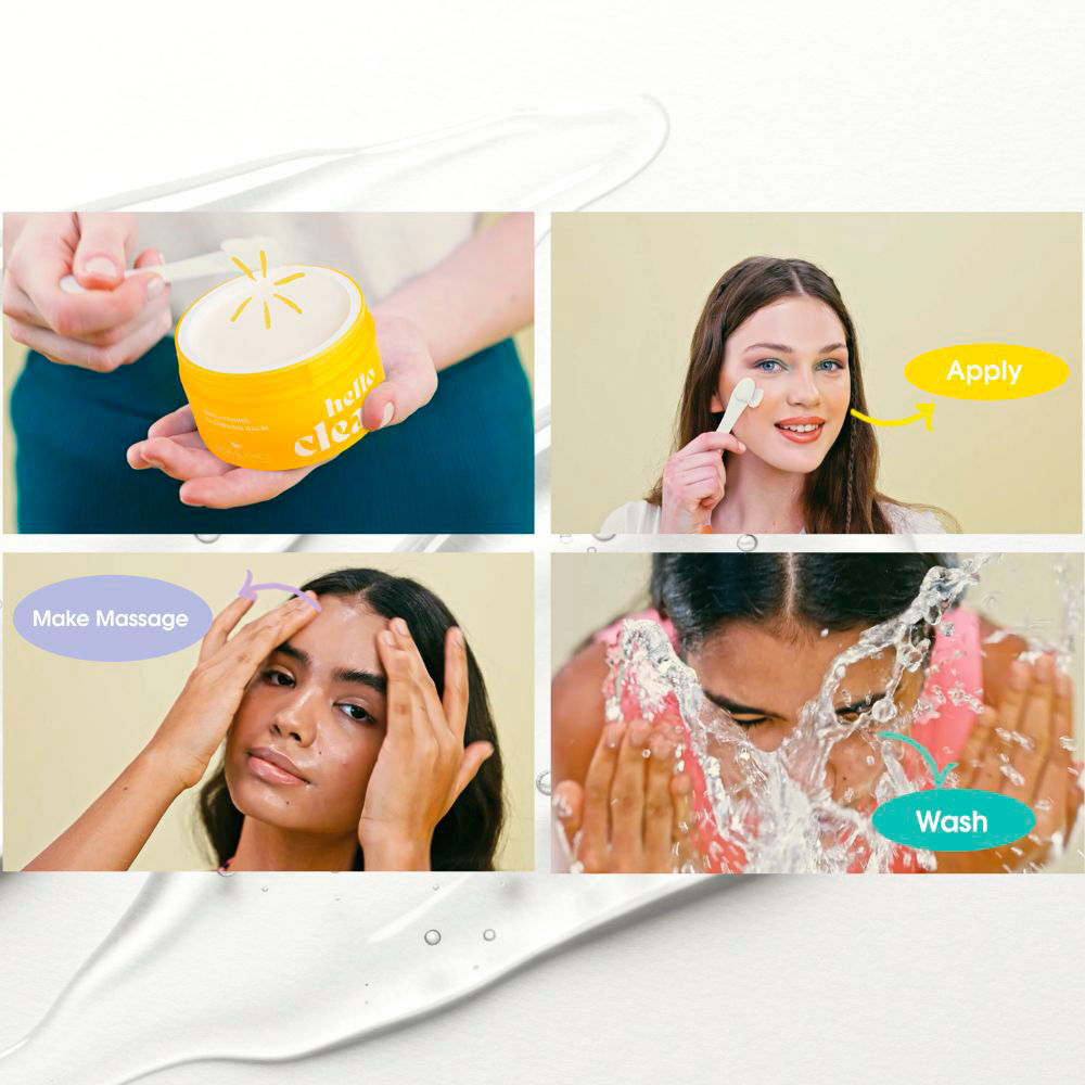 Bio Balance Baume nettoyant Hello Clean pour resserrer les pores 100 ml