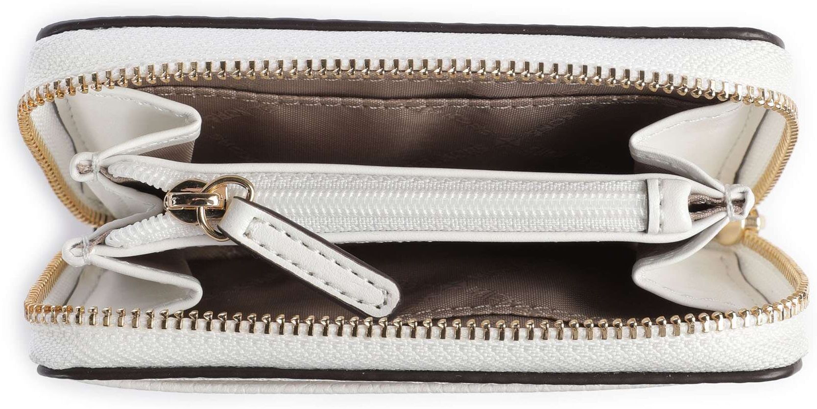 Michael Kors Jet Set Geldbörse, weiß
