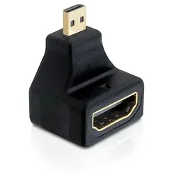 DELOCK HDMI Adapter A -> micro D Bu/St 90° oben
