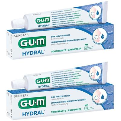 GUM Hydral Zahnpasta x2 2x75 ml