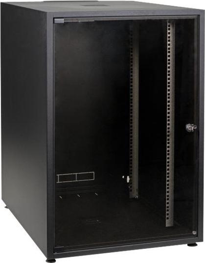 EFB Elektronik OFF-1266TS.V1RW, Freistehendes Gestell, 12U, 30 kg, Schwarz