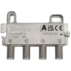 Televes Abzweiger 2f. AZ218FZ