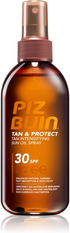 Piz Buin Tan & Protect schützendes Öl für schnellere Bräune SPF 30 150 ml