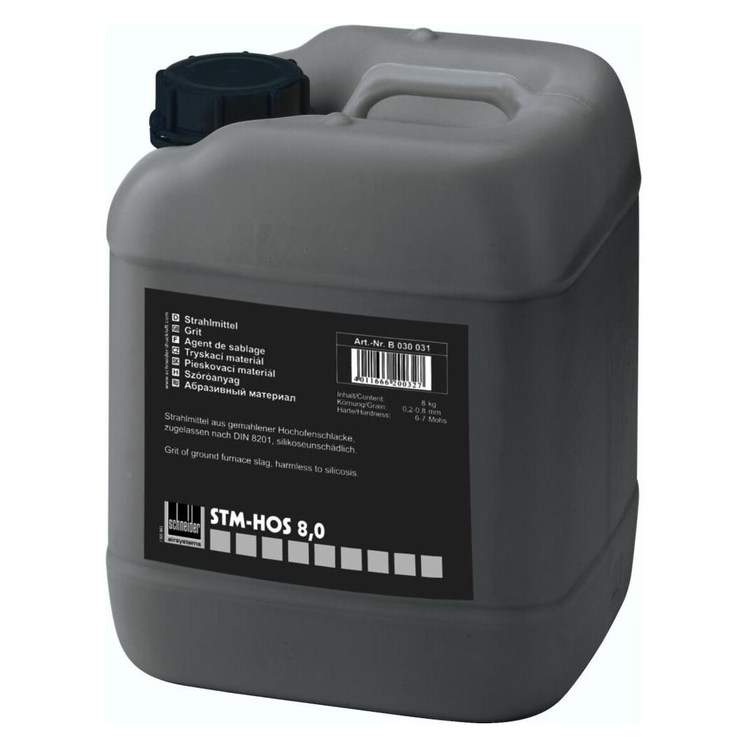 Schneider Druckluft 8kg Strahlmittel STM-HOS 8.0 für Strahlpistolen (DGKB030031)