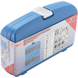 BGS Sicherheitsschrauben-Bit-Satz / lang 51tlg. - 757