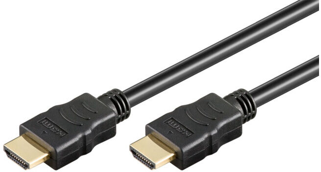 goobay Câble HDMI HighSpeed 7,5 m Ethernet noir (61162)