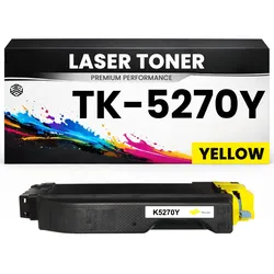Toner TK-5270Y Gelb für Kyocera TK5270Y Premium Alternative Günstig für Kyocera ECOSYS M6630cidn