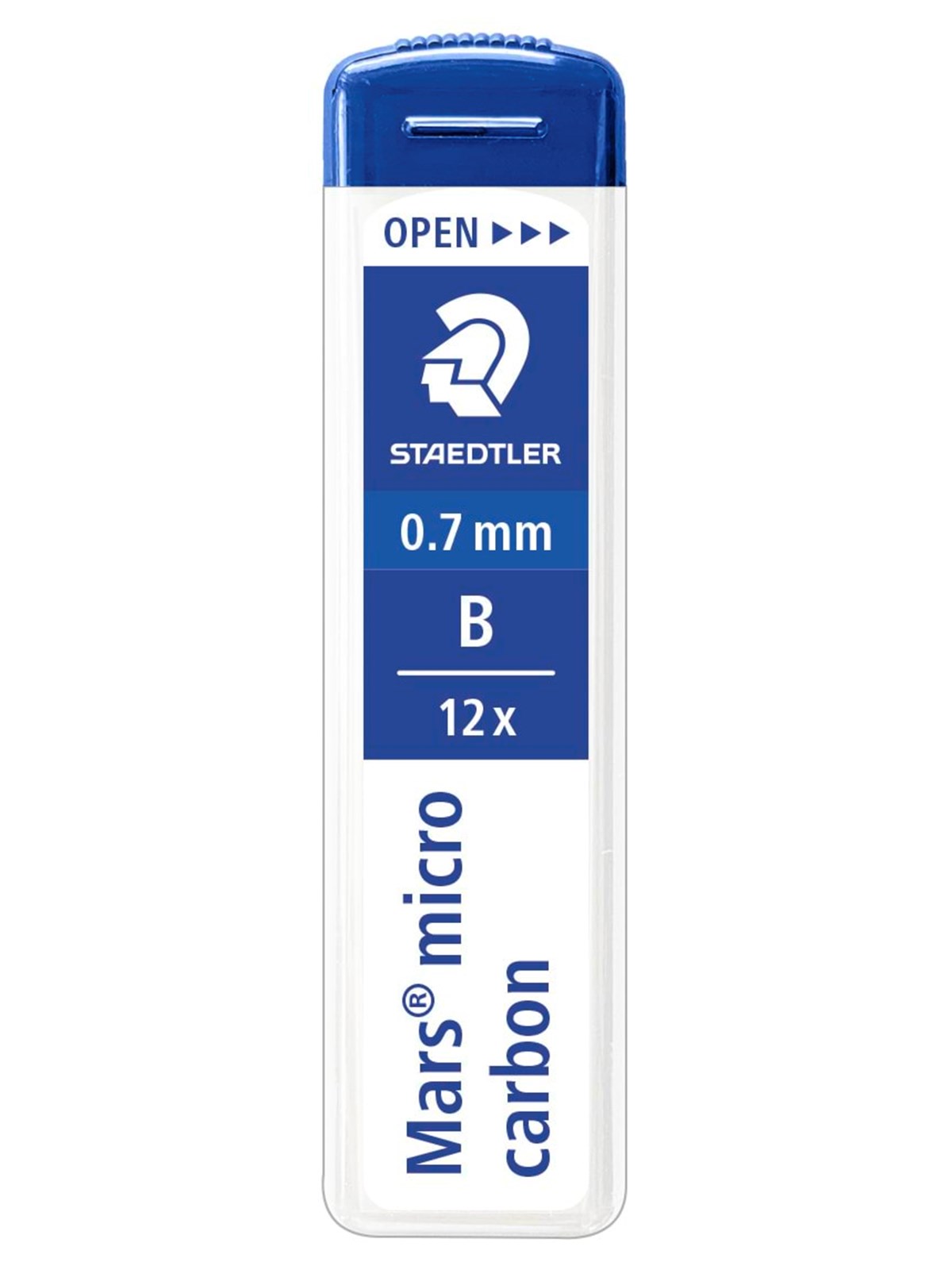 Staedtler Mech.pen.lead Mars micro 0.7 B 12 x 12 pcs