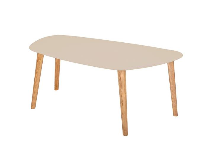 Table basse Endocarp 110 x 45cm Marron/Beige