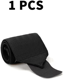 Smart Shopping Spot Extra Strength Weight Lifting Wrist Wraps With Adjustable Wrist Support Brace For Gym & Powerlifting black