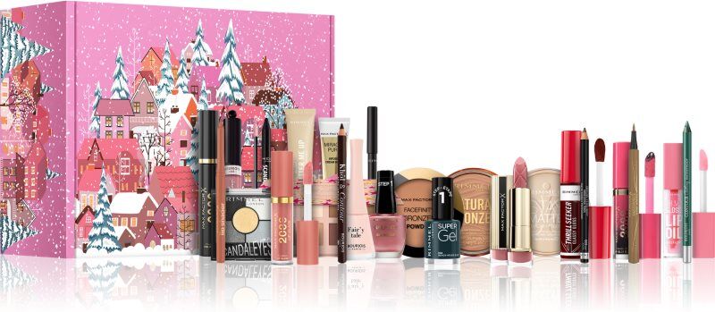 Rimmel Advent Calendar DIY Christmas Wonderland (x Max Factor & Bourjois) advent calendar