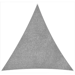 Sonnensegel Teneriffa Dreieck ca.360x0,5x360cm Silberfarben